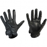 BERETTA Black/Gray Leather Shooting Gloves (GL013L01060903)