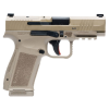canik mete mc9ls 9mm 3.64in 17rd flat dark earth semi-automatic pistol (hg7883d-n)