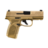 fn america fn reflex 9mm 3.3in 11rd/15rd flat dark earth semi-automatic pistol (fn-66-101417)