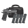 springfield armory 1911 ds prodigy comp aos gear pac low capacity 9mm 4.25in 4x10rd black single-action pistol (ph9117aoslc-comp-pac)