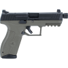iwi us masada 9mm 4.6in 2x10rd od green optics ready pistol (m9orp10tod)