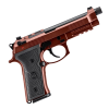 beretta m9a4 overlanding clay 9mm 5.1in 18rd terra semi-auto pistol (js92m9a4gcla18)