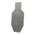 3/8" AR500 Steel Target 9.6"x20" Static