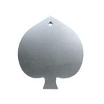 Evil RoyA(R) Deck of Cards - 3/8" AR550 Spade Steel Target