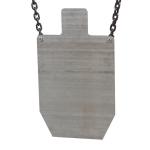 3/8" AR500 Steel Target 18"x30" Gong
