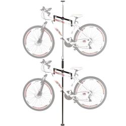 Elevate Outdoor Floor-to-Ceiling 2-Bike Storage Rack