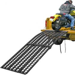 8' Folding Motorcycle Ramp by Black Widow - 1,500 lb Capacity - BW-9440-HD