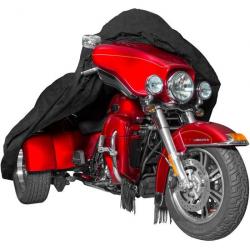 Trike Motorcycle Cover by Black Widow - Water-Resistant - TRIKE-COVER-DLX