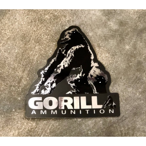 Gorilla Ammunition Reflective Sticker