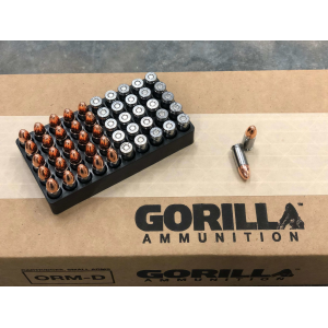 Gorilla Training, 9mm 115gr Pistol Ammunition - 50 Round Box