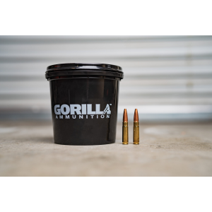 Gorilla Ammunition .300 BlackOut 115gr, Controlled Chaos, Pig Punisher - 160 Round Bucket