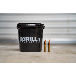 Gorilla Ammunition .300 AAC BlackOut 125gr Sierra MatchKing - 160 Round Bucket
