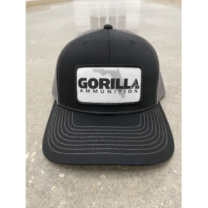 Gorilla Ammunition Florida Trucker Hat (Color: Black/Charcoal)