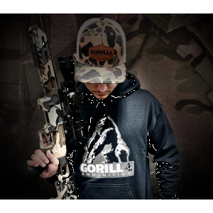 Gorilla Ammo Premium Black Hoodie (Size: Medium)