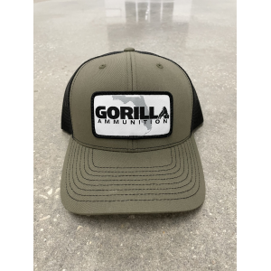 Gorilla Ammunition Florida Trucker Hat (Color: Loden/Black)