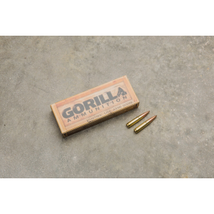 Gorilla Ammunition .300 AAC BlackOut 125gr Sierra MatchKing - 20 Round Box (Blem)