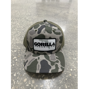 Gorilla Ammunition Florida Trucker Hat (Color: Marsh Duck Camo/Loden)