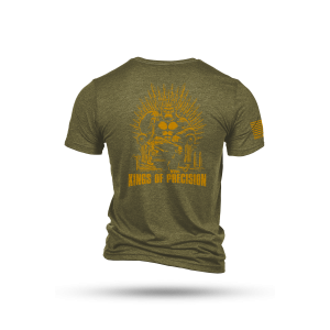 Kings of Precision Nine Line T-Shirt (Size: Large, Color: Olive)