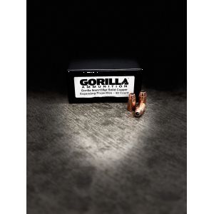 Gorilla Silverback 9MM 135gr Solid Copper Subsonic Expanding Projectiles (Quantity of 50) NOT LOADED AMMO