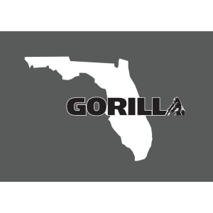 Gorilla Florida Decal