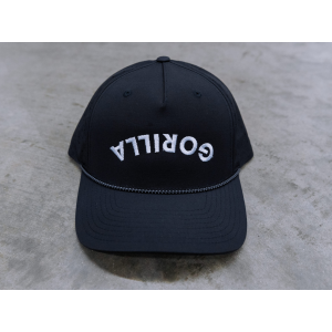Gorilla Upside Down Hat - Black/Black-Grey