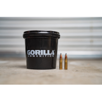 Gorilla Ammunition .300 AAC BlackOut 110gr Nosler Varmageddon - 160 Round Bucket