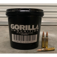 Gorilla Ammunition .223 REM 69gr Sierra Matchking(C) - 150 Round Bucket