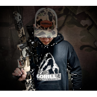 Gorilla Ammo Premium Black Hoodie (Size: Medium)