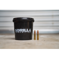 Gorilla Ammunition .300 BlackOut 125gr Punisher Series - 160 Round Bucket