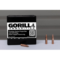 Gorilla 243 Win 85gr Solid Copper Fracturing Projectiles (Quantity of 50) NOT LOADED AMMO