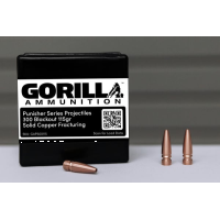 Gorilla 300 Blackout 115gr Solid Copper Fracturing Projectiles (Quantity of 50) NOT LOADED AMMO