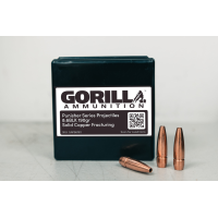 Gorilla 8.6 Blackout 190gr Solid Copper Fracturing Projectiles (Quantity of 50) NOT LOADED AMMO