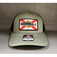 Florida Flag Trucker Hat - Loden/Black