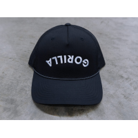 Gorilla Upside Down Hat - Black/Black-Grey
