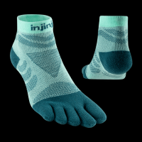 Injinji Women's Ultra Run Mini-Crew Glacier X-Small/Small Toesocks