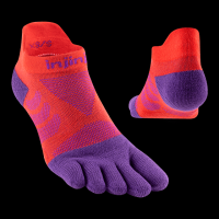 Injinji Women's Ultra Run No-Show Razzmatazz X-Small/Small Toesocks