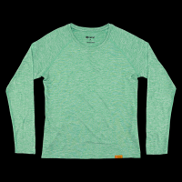 Injinji Women's Long Sleeve Shirt Emerald X-Small
