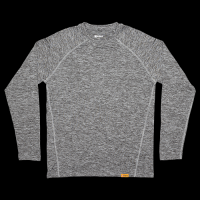 Injinji Men's Long Sleeve Shirt Gray Small