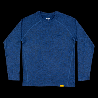 Injinji Men's Long Sleeve Shirt Navy Small