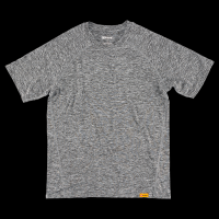 Injinji Men's Short Sleeve Shirt Gray Large