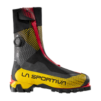 La Sportiva G-Tech Mountaineering Shoes, Black/Yellow, Size 43.5