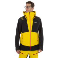 La Sportiva Supercouloir GTX Pro Men's Jacket (2024), Yellow/Black, Small