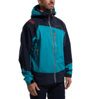 La Sportiva Alpine Guide GTX Men's Jacket, Tropic Blue/Deep Sea, XL