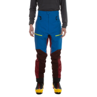 La Sportiva Supercouloir GTX Pro Men's Pants, Electric Blue/Sangria, XS