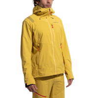La Sportiva Alpine Guide Men's Windstopper Jacket, Bamboo/Carbon, XS