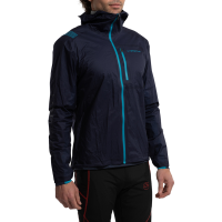La Sportiva Ethereal Pro Men's Jacket, Deep Sea/Tropic Blue, XS