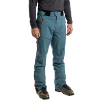 La Sportiva Crossridge Softshell Men's Pants, Hurricane/Cherry Tomato, 2XS