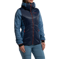 La Sportiva Alpine Guide Primaloft Women's Hoody, Deep Sea/Moonlight, Medium