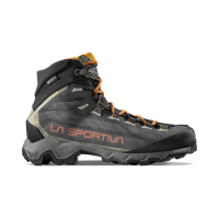 La Sportiva Aequilibrium Hike GTX Shoes, Carbon/Papaya, Size 41