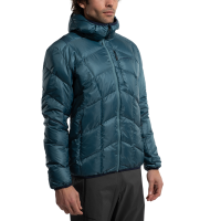 La Sportiva Pinnacle Men's Down Jacket, Hurricane/Deep Sea, Large